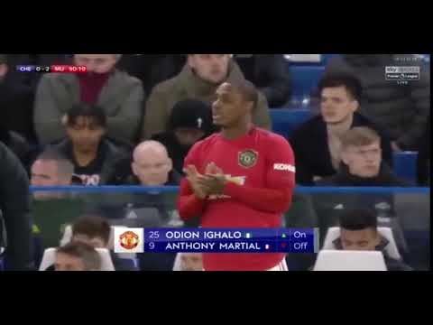 Odion Ighalo Debut ( Chelsea 0 vs 2 Manchester United ) 17-02-2020